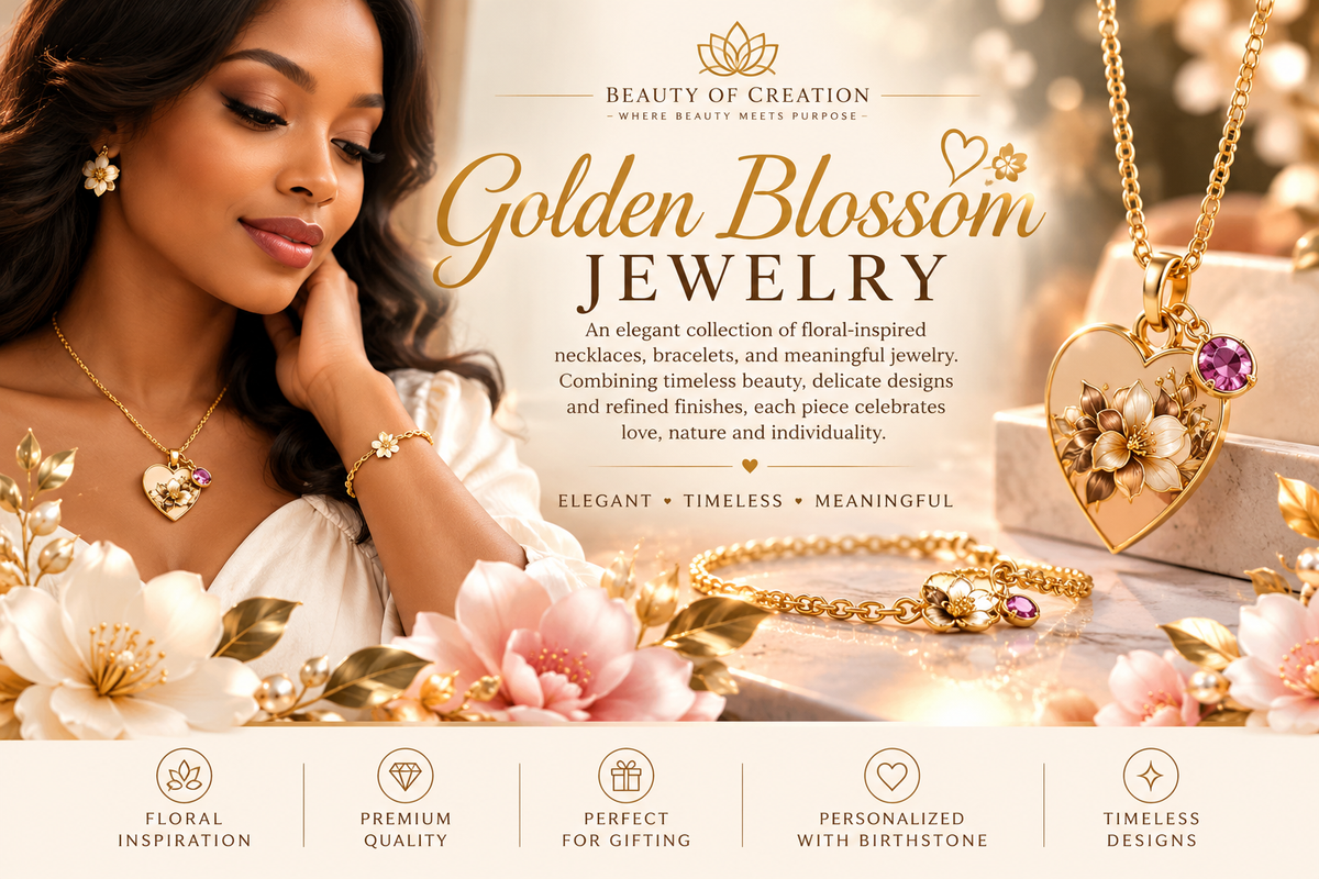 Golden Blossom Jewelry
