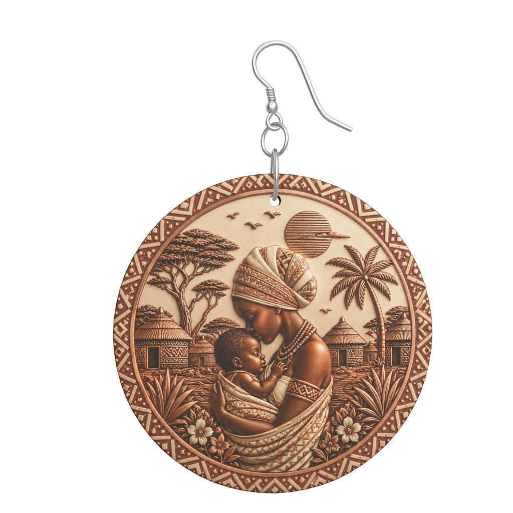 Mother & Child Earrings – Meaningful Gift for Mom by Beauty of Creation