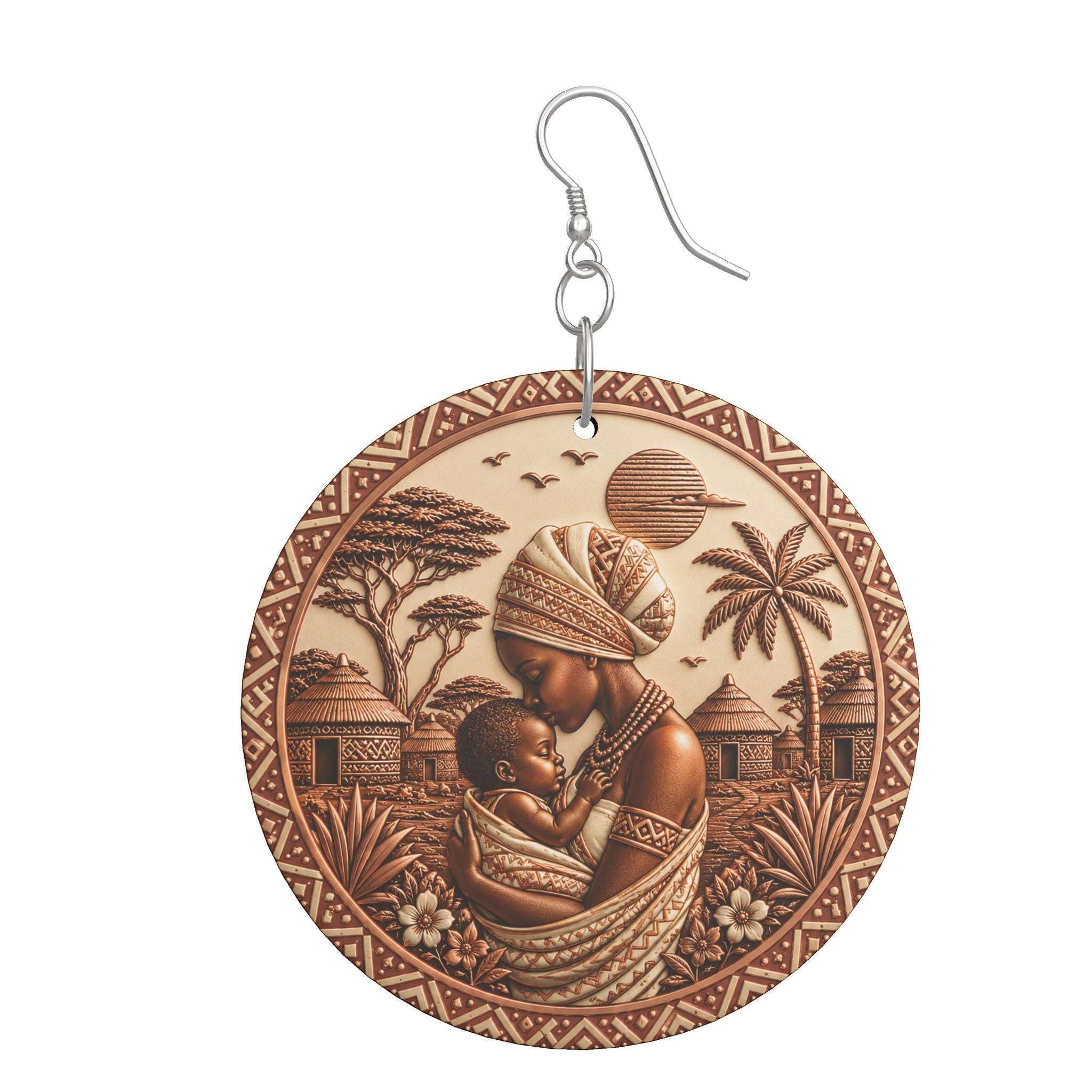 Mother & Child Earrings – Meaningful Gift for Mom by Beauty of Creation