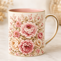 Beauty of Creation Floral Mug — Celebrate the Art of Nature
