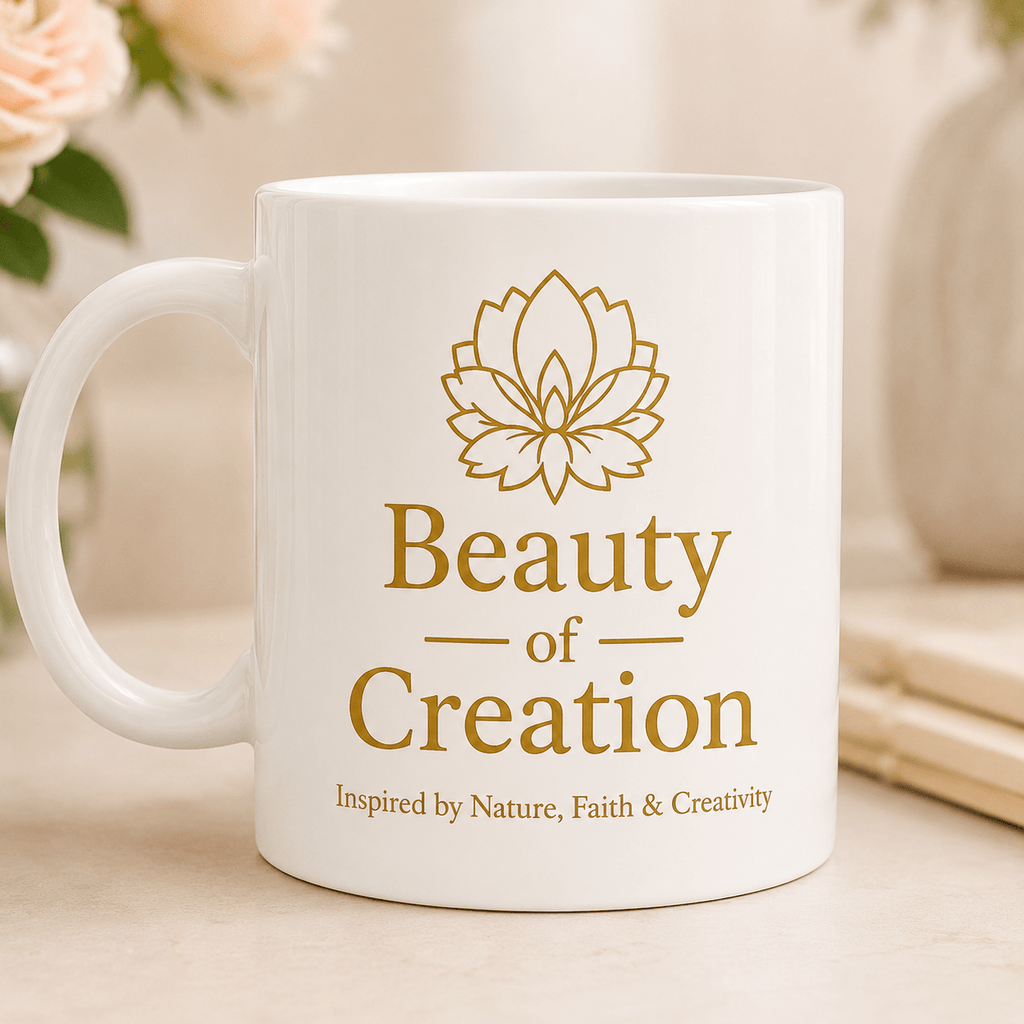 Mug Inspirant Femme — Start Your Day with Purpose | Beauty of Creation