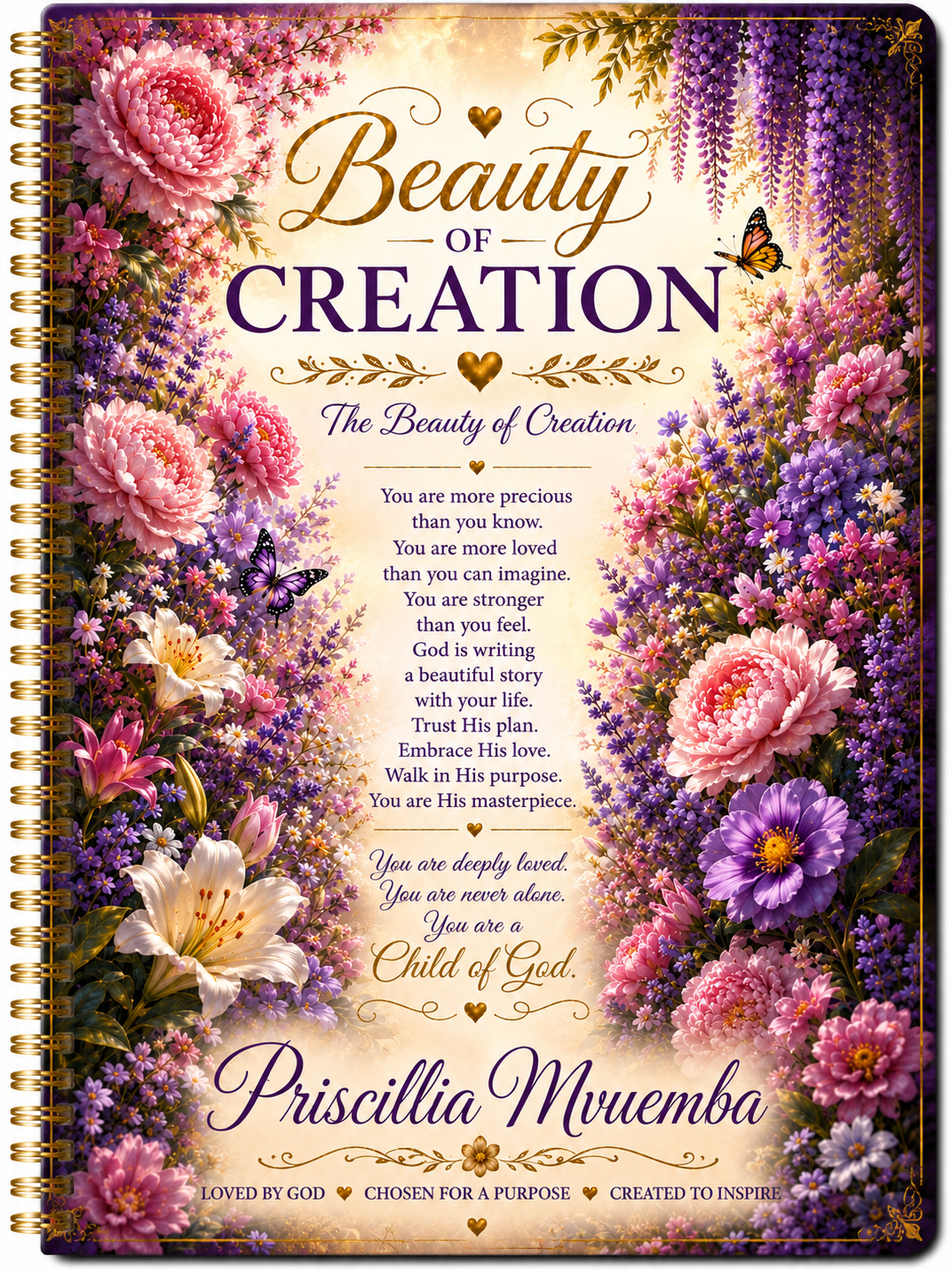 Floral Notebook — Let Your Words Bloom