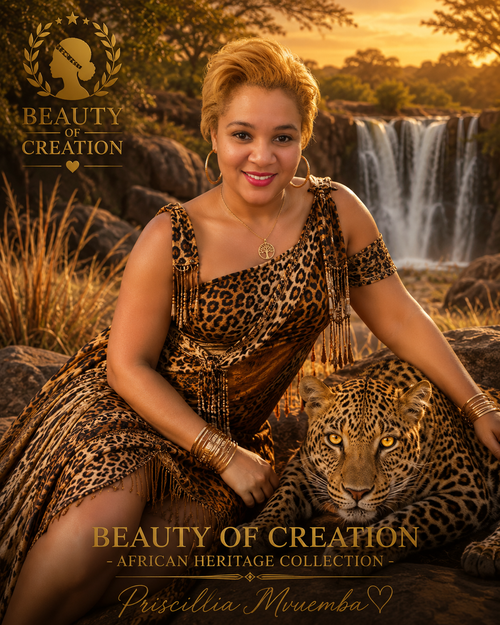 Beauty of Creation — African Heritage Collection — Priscillia Mvuemba lifestyle photo