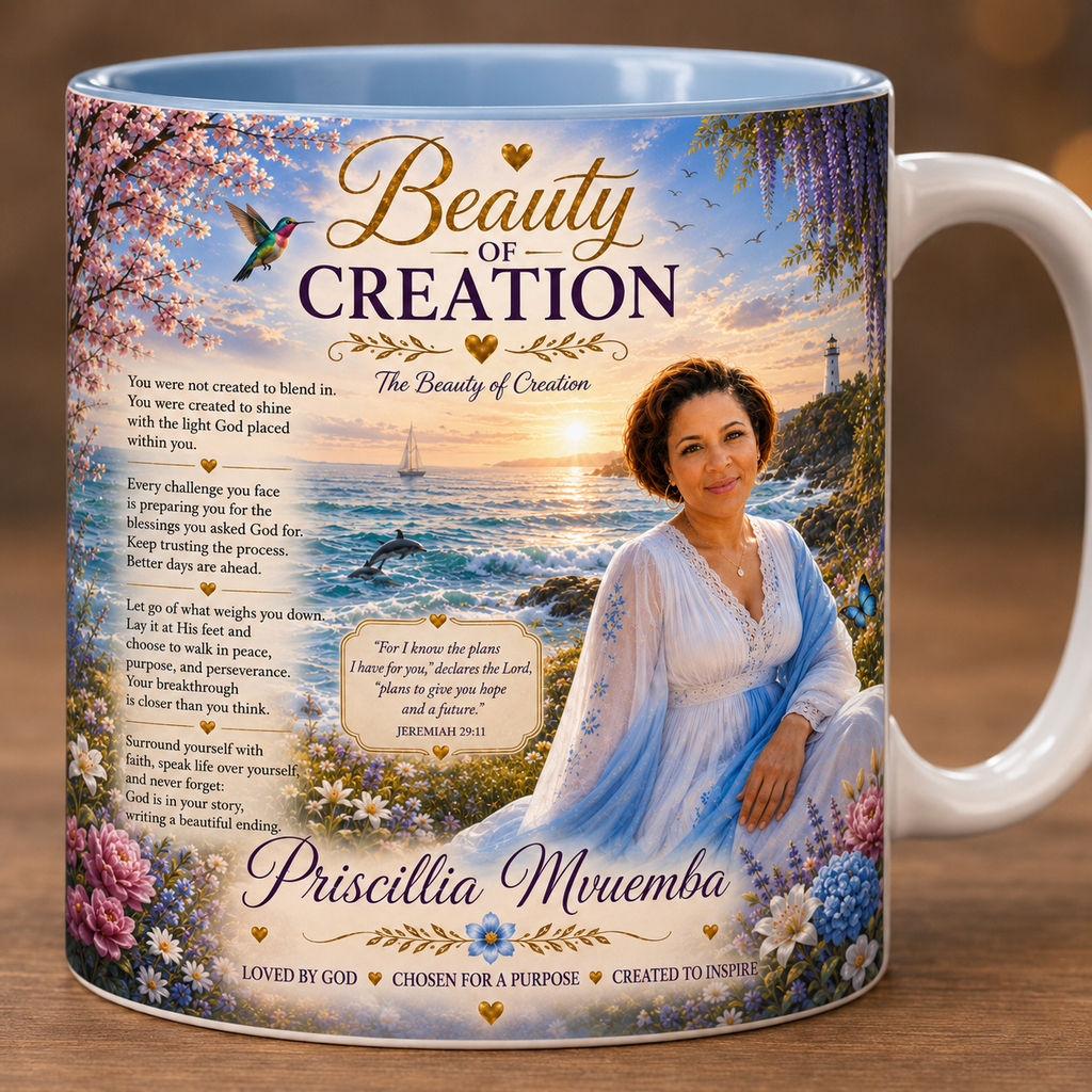 Beauty of Creation Ocean Mug — Let the Sea Calm Your Soul