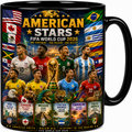 World Cup 2026 Mug — American Stars Edition